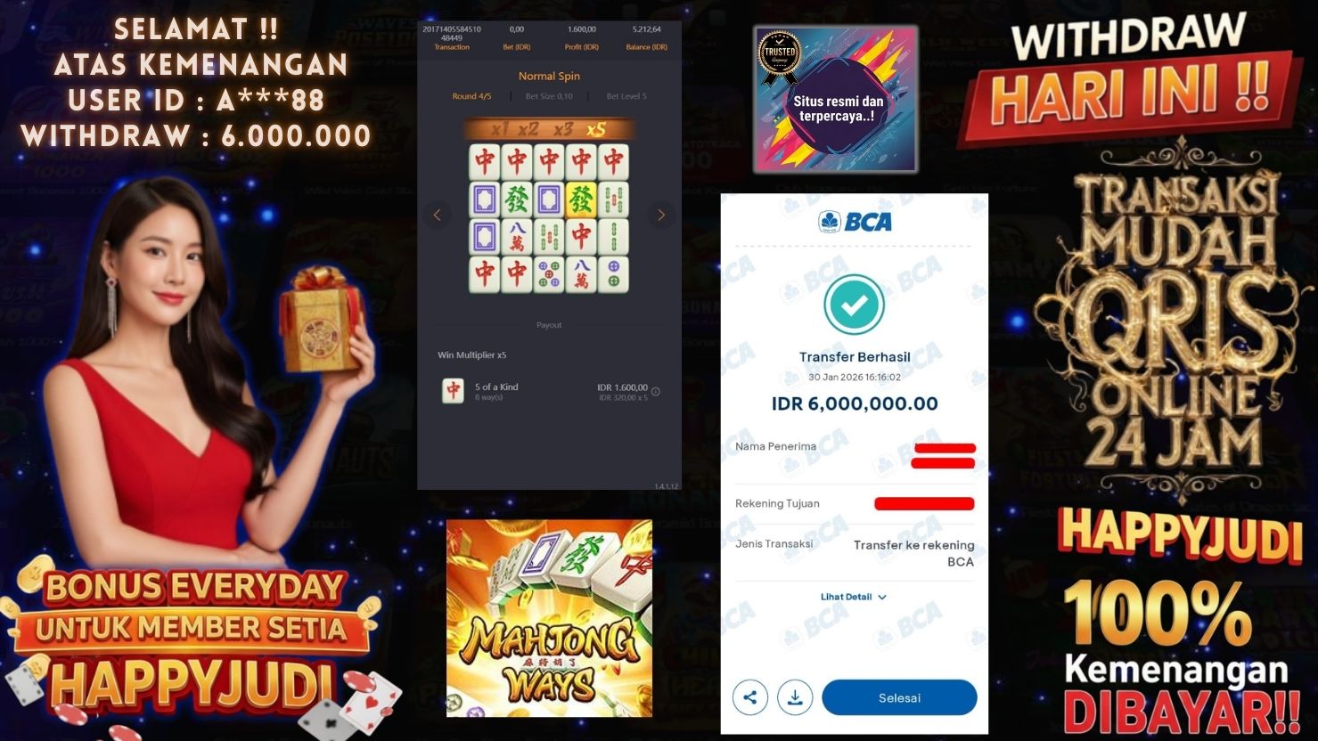 HAPPYJUDI JACKPOT SLOT MAHJONG WAYS